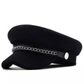 The Royal Chain Black Sailor Cap
