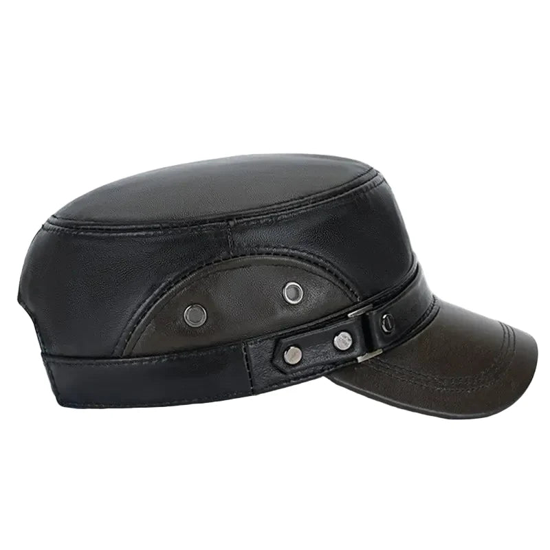 Thompson Genuine Leather Army Cap