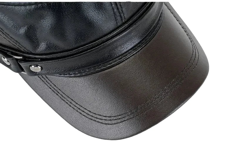 Thompson Genuine Leather Army Cap