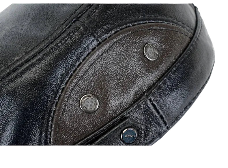 Thompson Genuine Leather Army Cap