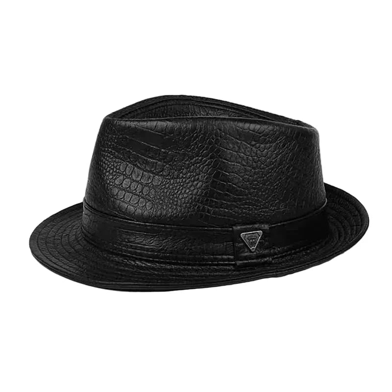 Toulouse Genuine Leather Trilby Hat