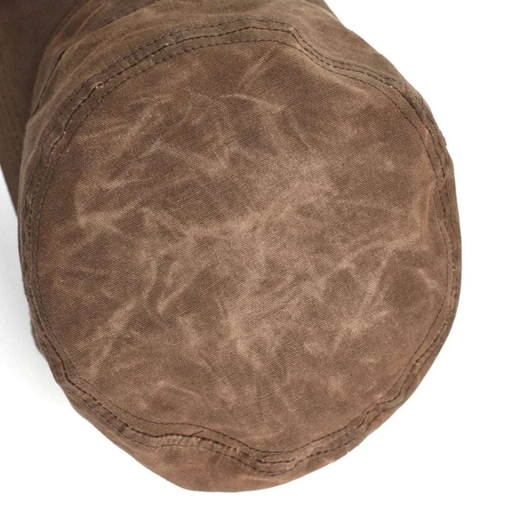 Toulouse Waterproof Distressed Cotton Army Cap