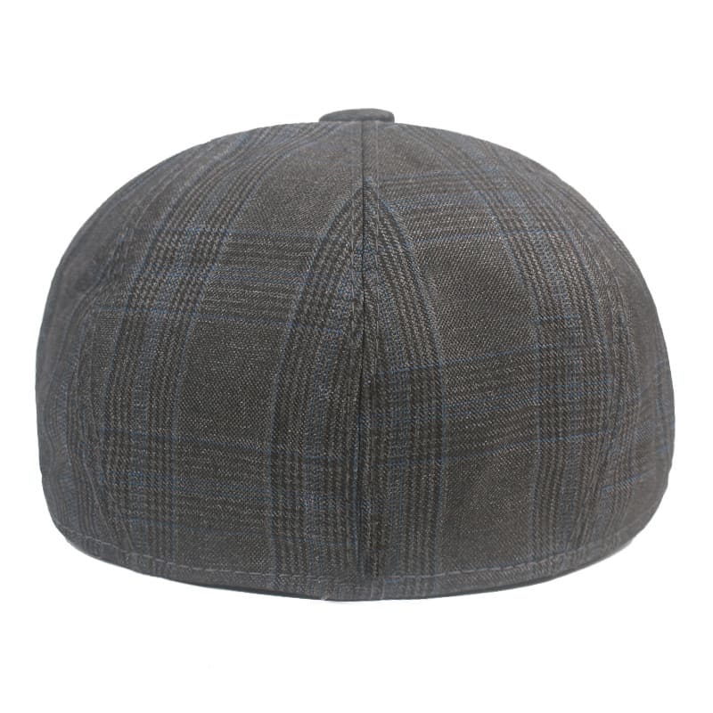 Toulouse Retro Tartan Flat Cap