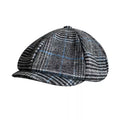 Touraine Plaid Wool Newsboy Cap
