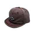 Travelling Washed Cotton Short Brim 6-Panels Baseball Cap