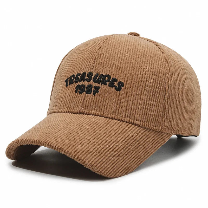 Treasures 1987 Corduroy Baseball Cap