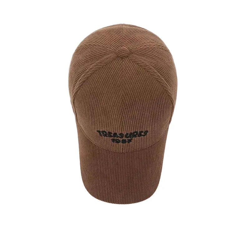 Treasures 1987 Corduroy Baseball Cap
