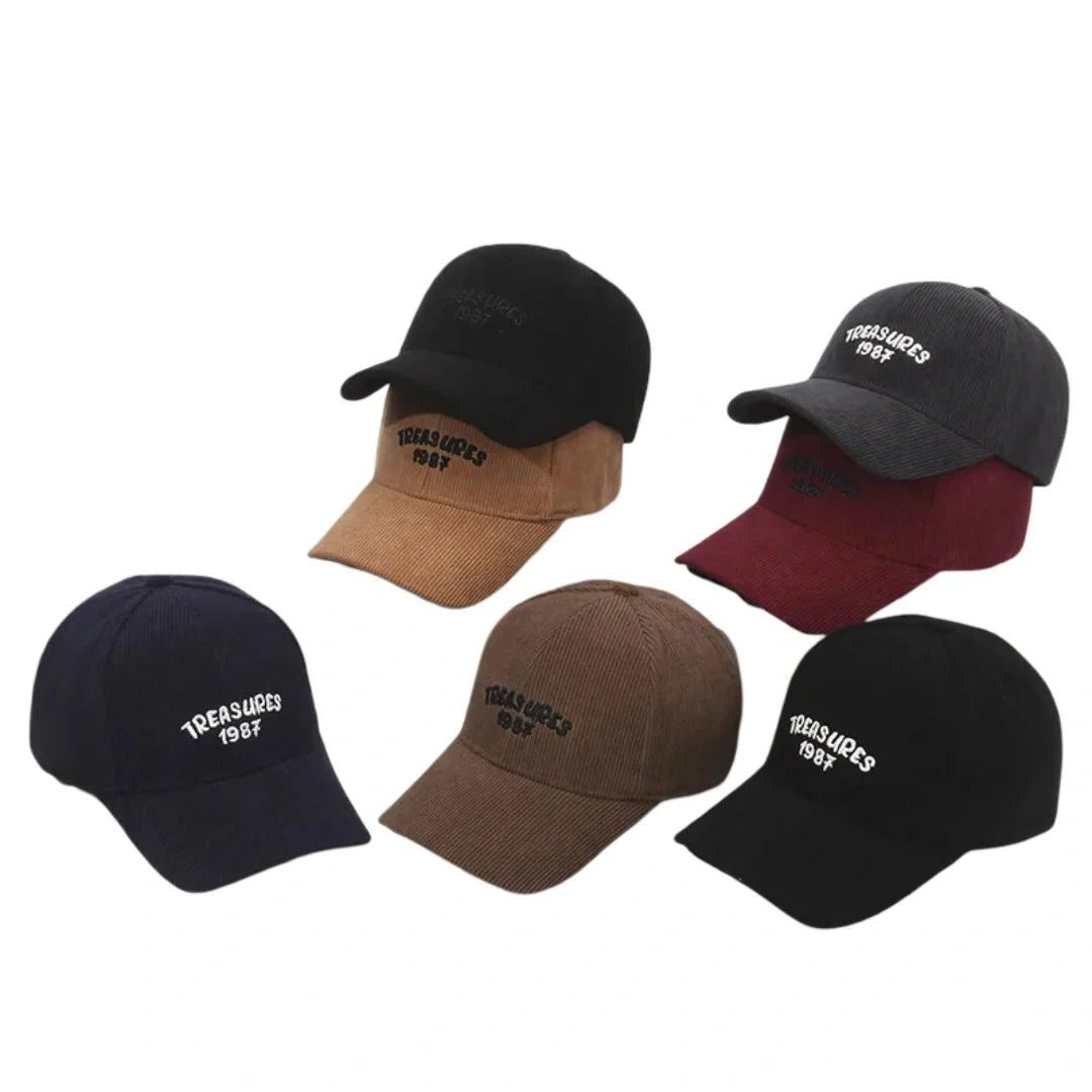 Treasures 1987 Corduroy Baseball Cap