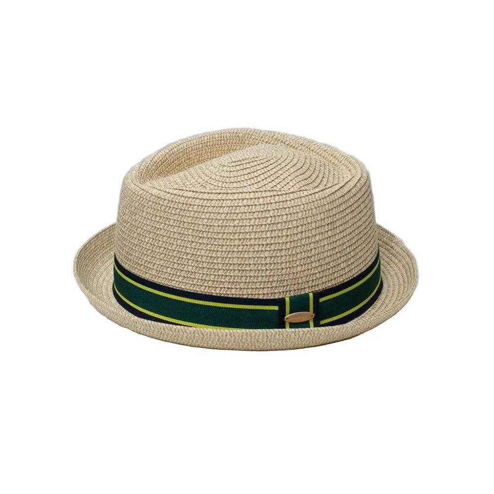 Trento Summer Breathable Straw Trilby Hat