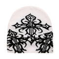 Tribal Symbols Winter Knitted Beanie