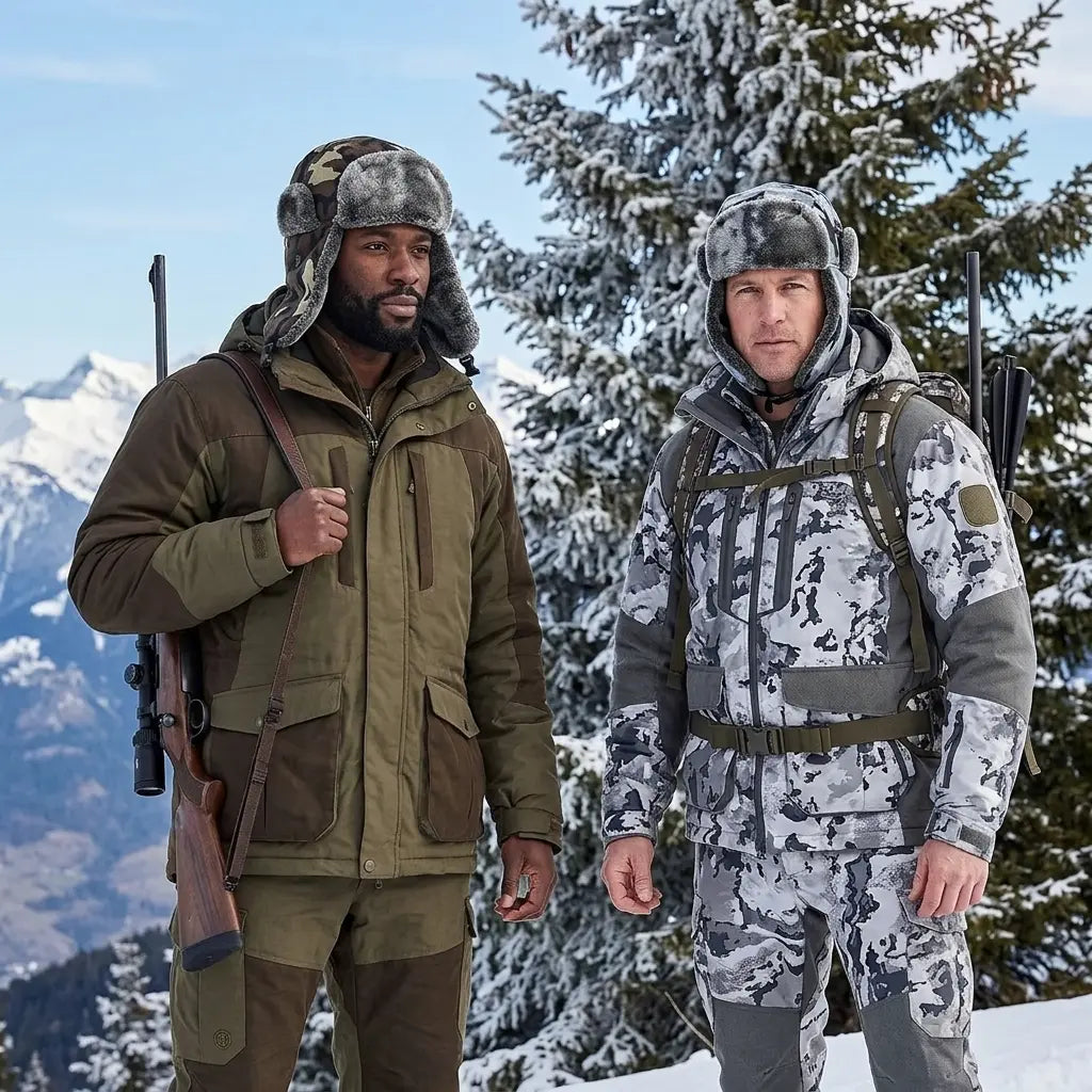 Tucson Winter Fur Camouflage Bomber Hat