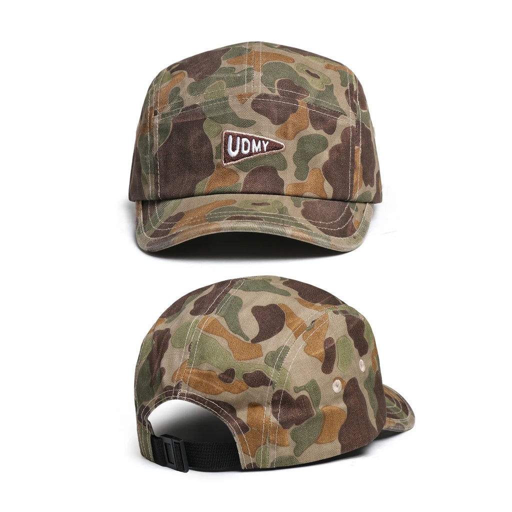 UDMY Vintage Camouflage 5-Panels Cap