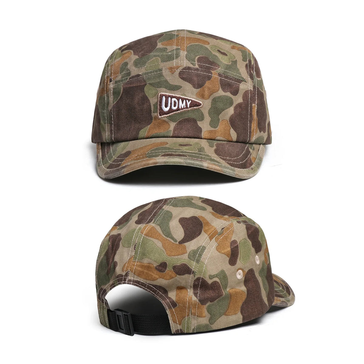 UDMY Vintage Camouflage 5-Panels Cap