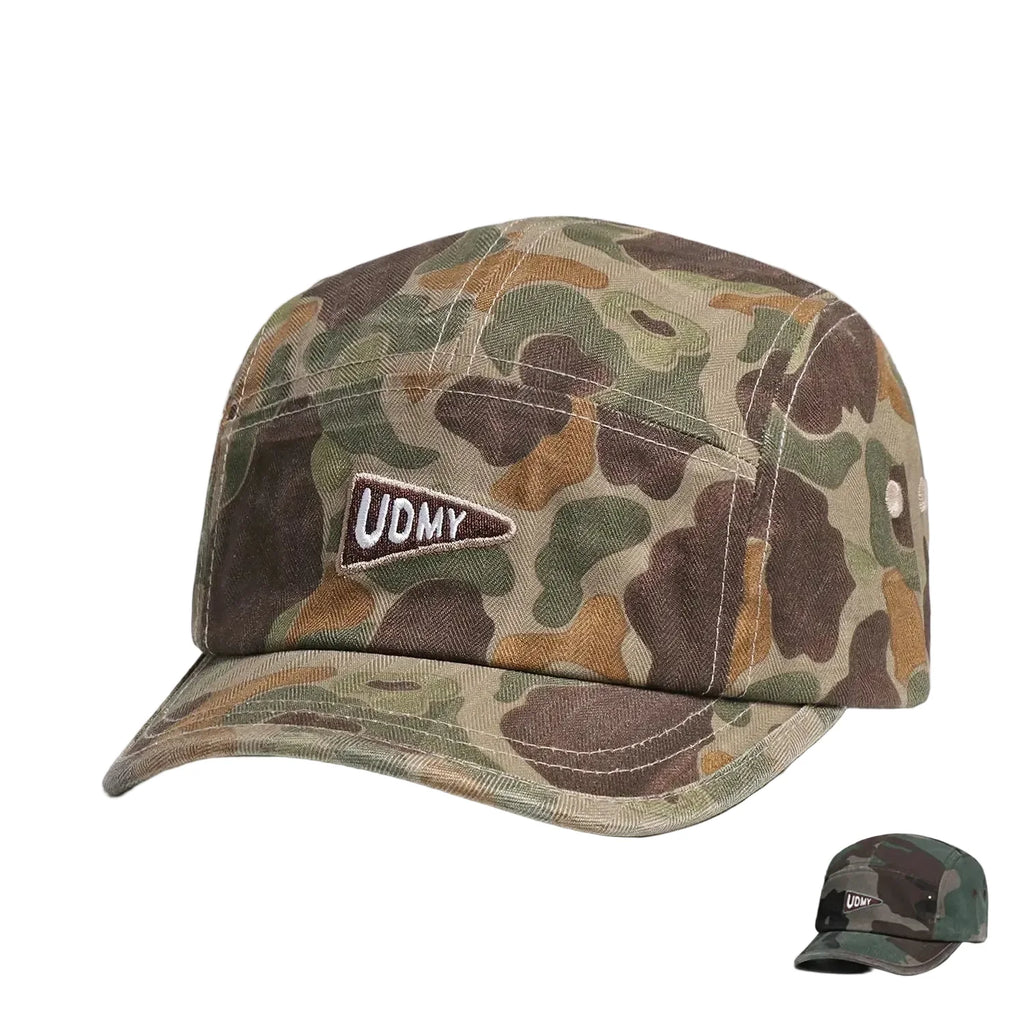 UDMY Vintage Camouflage 5-Panels Cap