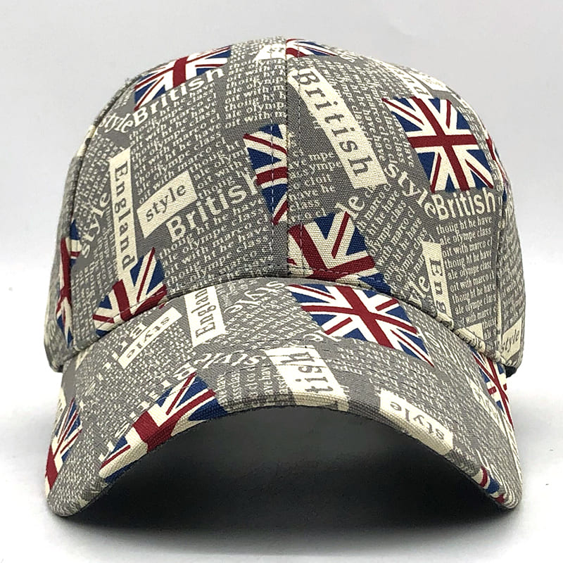 UK British Flag Baseball Cap