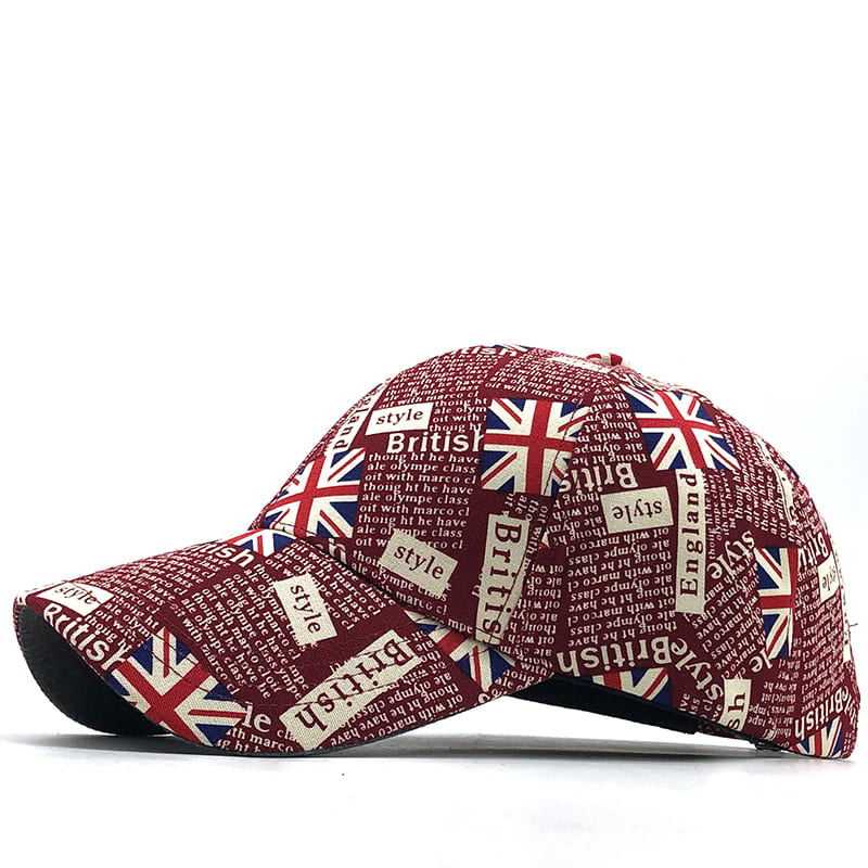 UK British Flag Baseball Cap