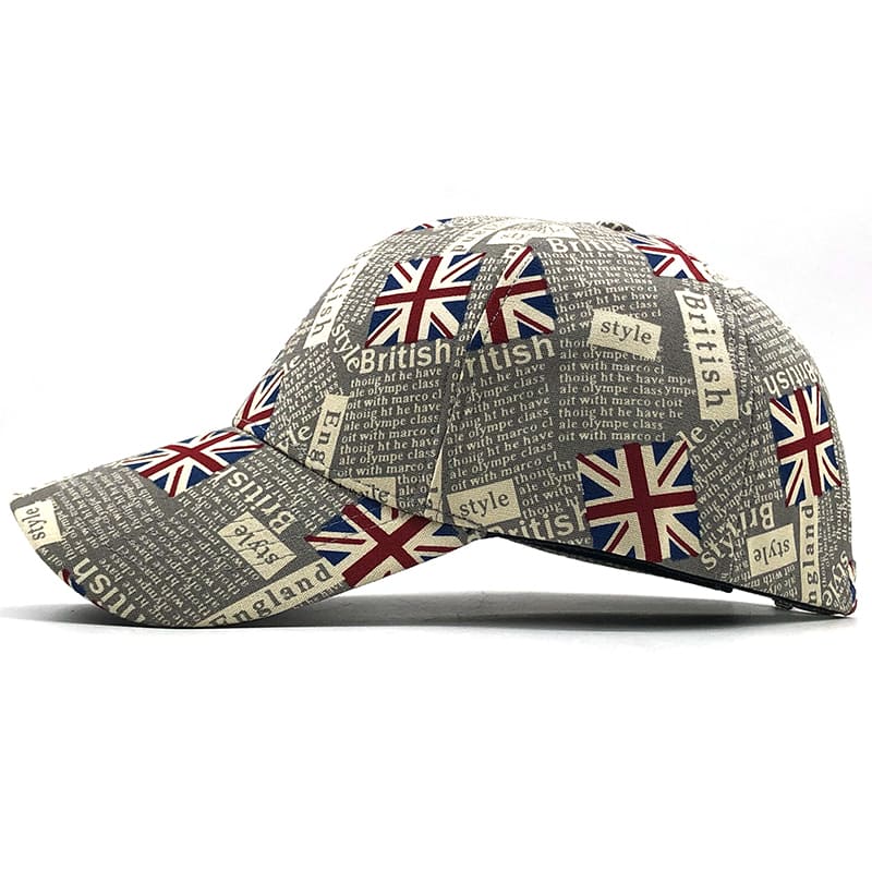 UK British Flag Baseball Cap