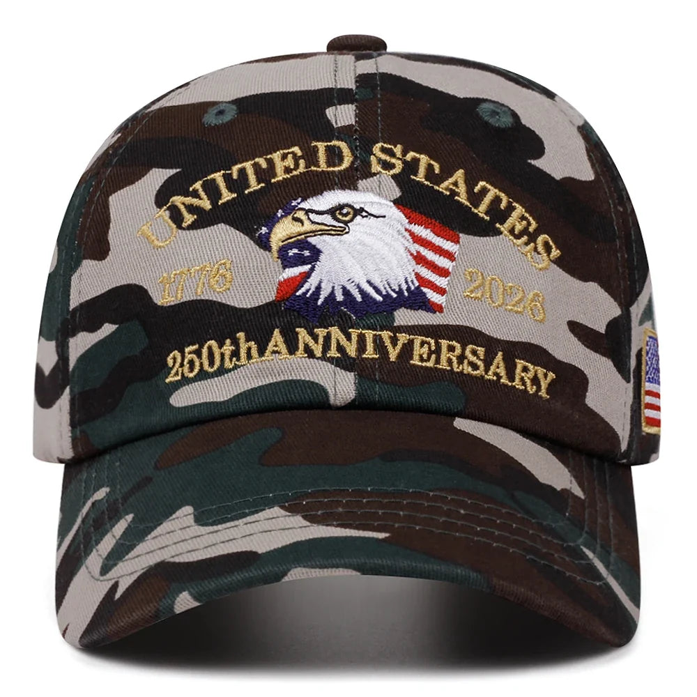 United States 250th Anniversary Washed Cotton Baseball Cap