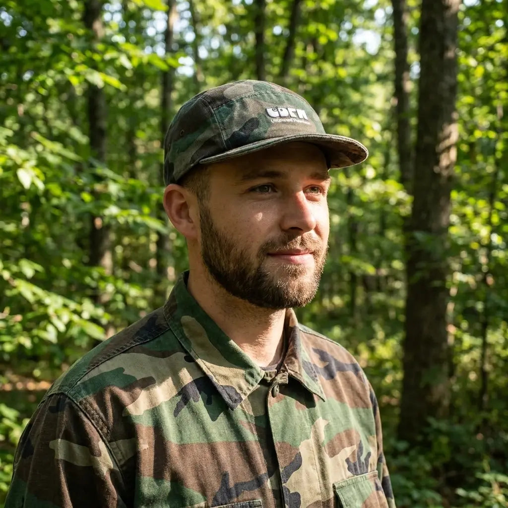 Unlimited Freedom Camouflage 5-Panels Cap