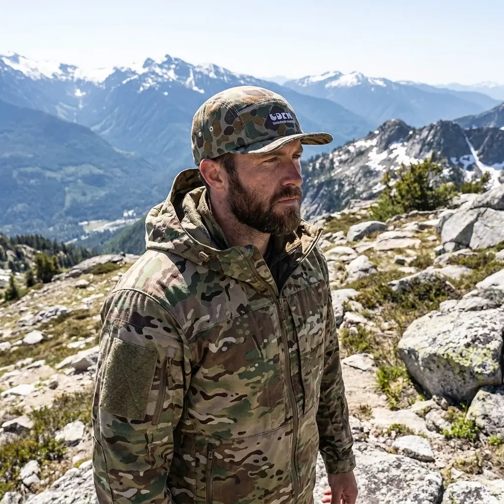 Unlimited Freedom Camouflage 5-Panels Cap