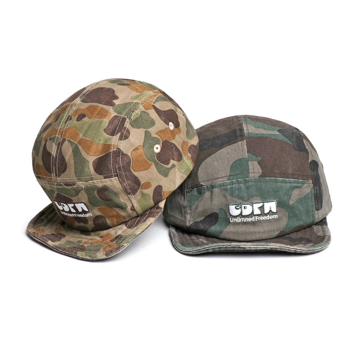 Unlimited Freedom Camouflage 5-Panels Cap