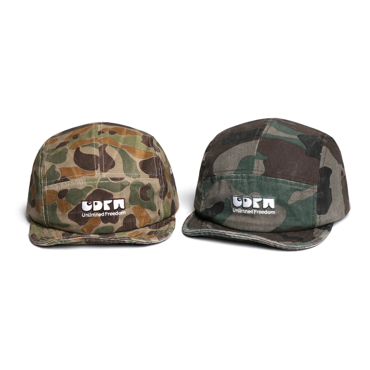 Unlimited Freedom Camouflage 5-Panels Cap