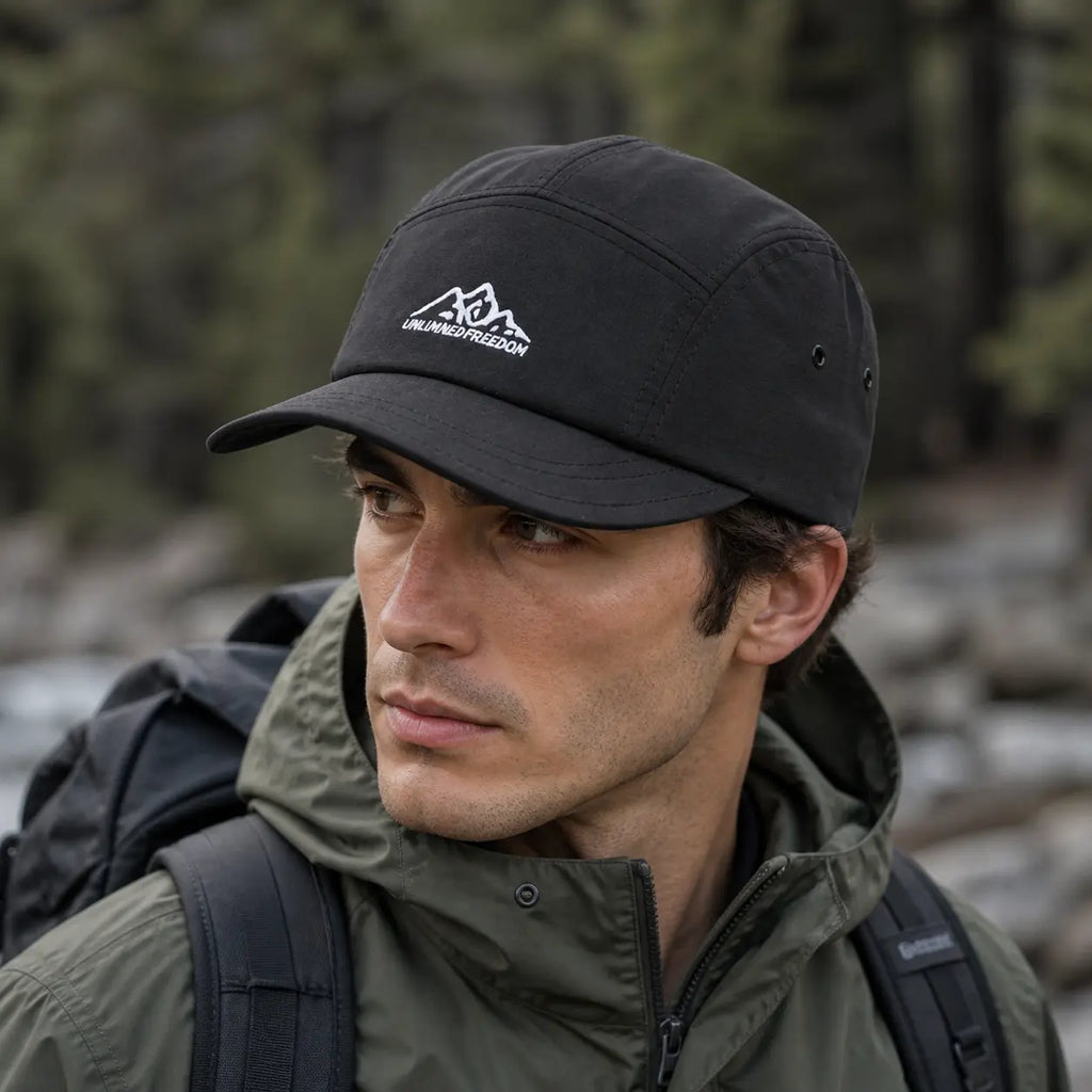 Unlimited Freedom Short Brim 5-Panels Cap