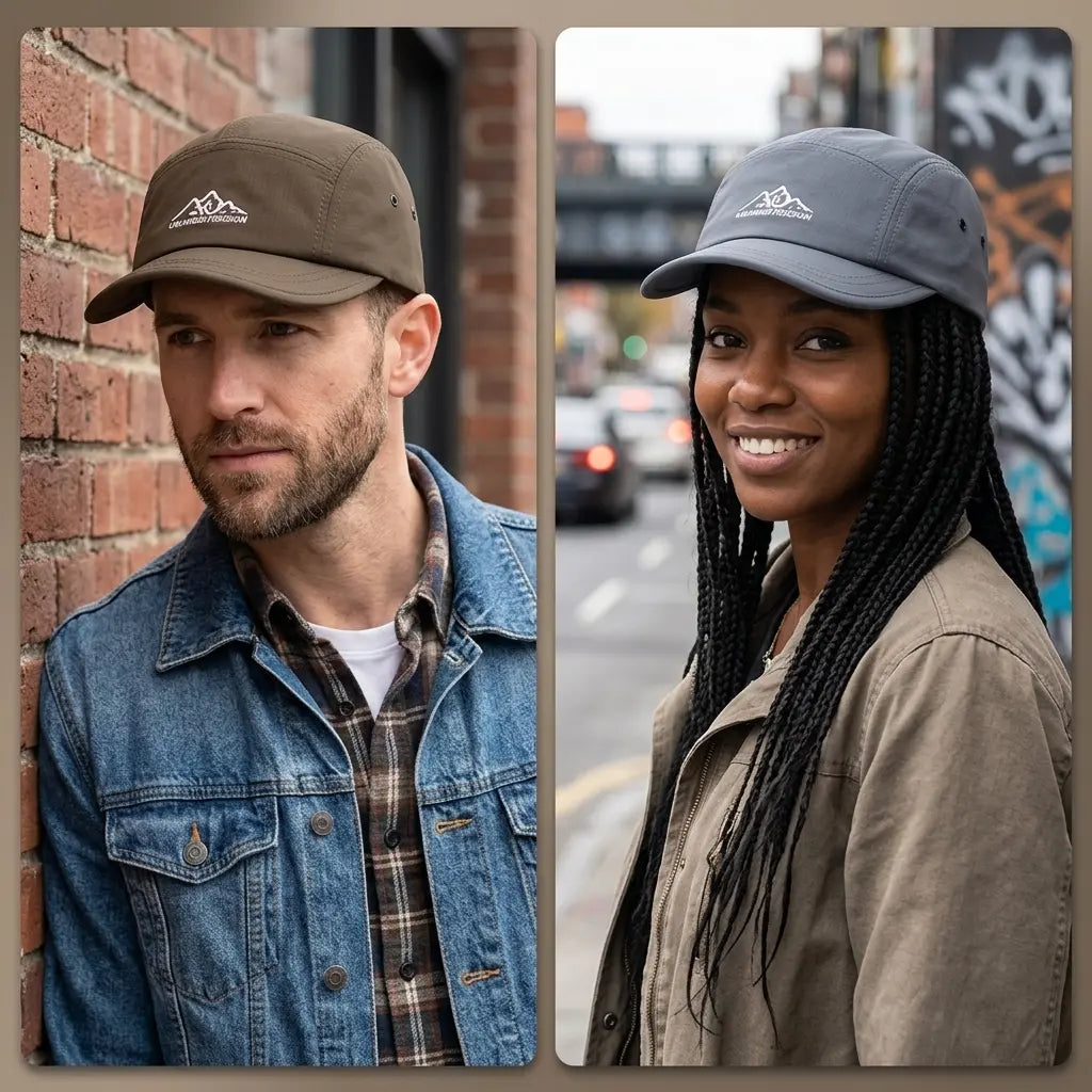 Unlimited Freedom Short Brim 5-Panels Cap