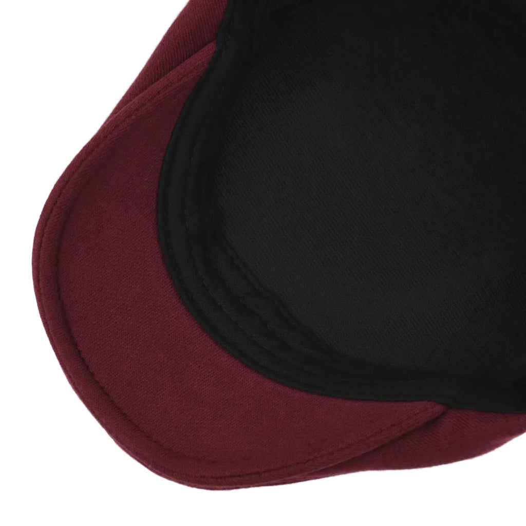 Vancouver Adjustable Plain Cotton Flat Cap