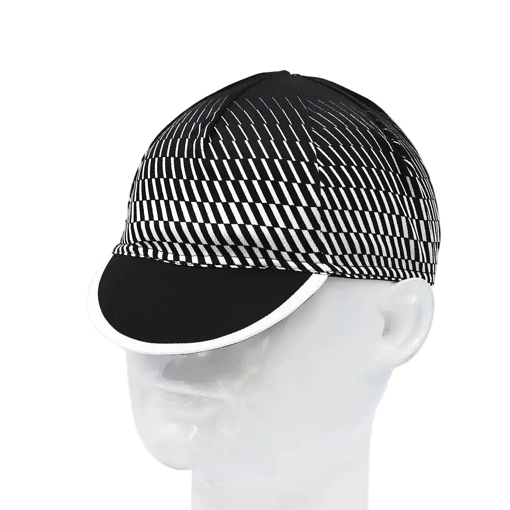 Vancouver Striped Cycling Cap