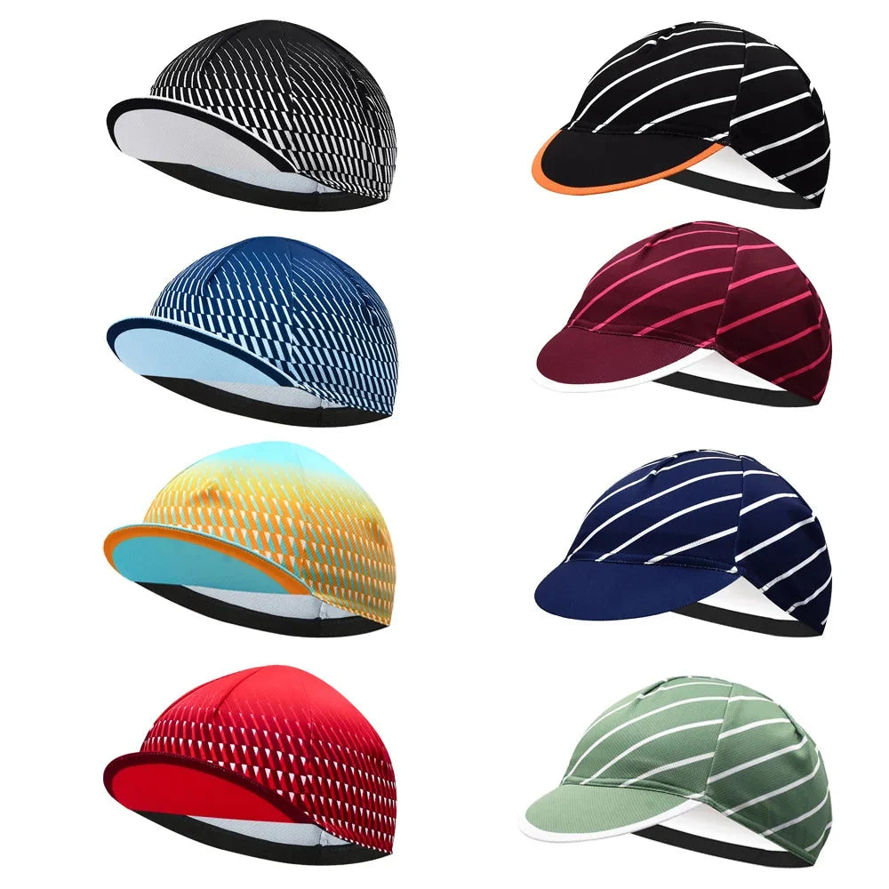 Vancouver Striped Cycling Cap