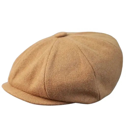Vannes Wool Newsboy Cap