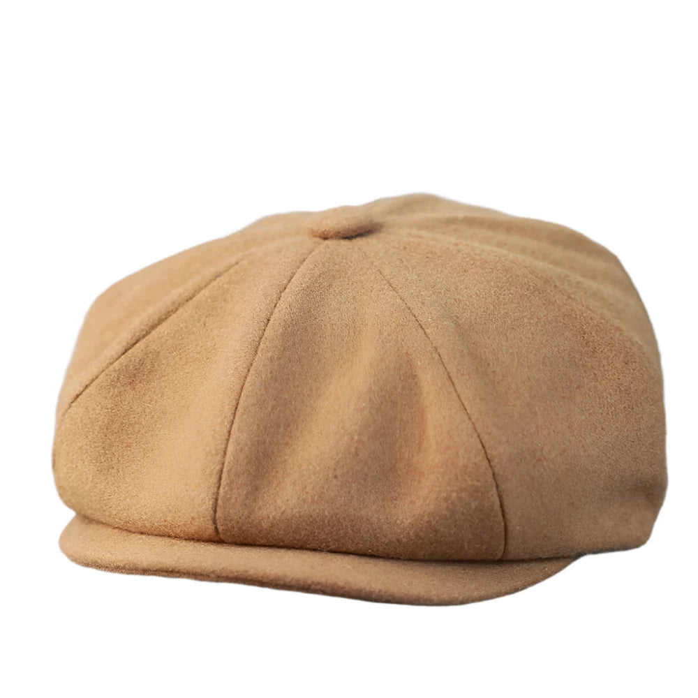 Vannes Wool Newsboy Cap