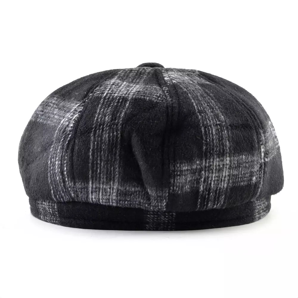 Vermont Tartan Earflaps Newsboy Cap