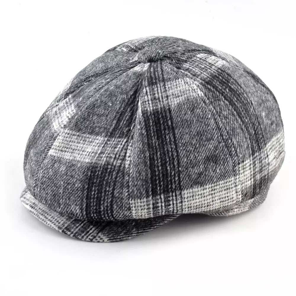 Vermont Tartan Earflaps Newsboy Cap