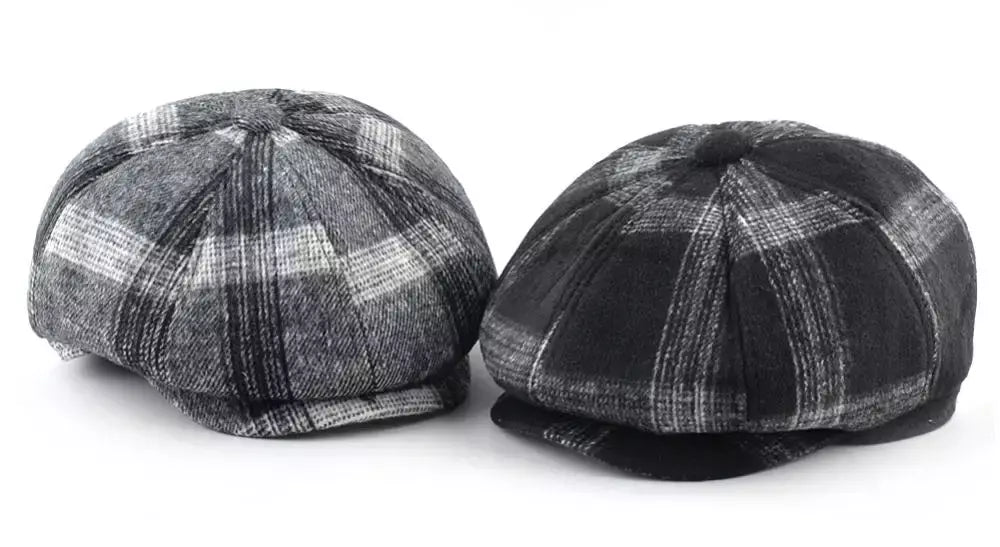 Vermont Tartan Earflaps Newsboy Cap