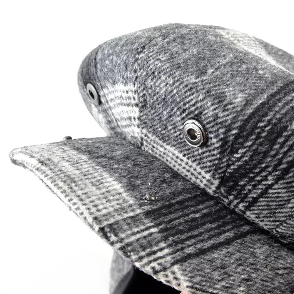 Vermont Tartan Earflaps Newsboy Cap