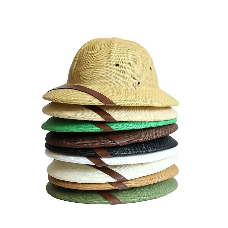 Vietnam War Straw Military Hat