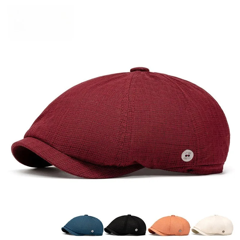 Villeneuve Summer Newsboy Cap