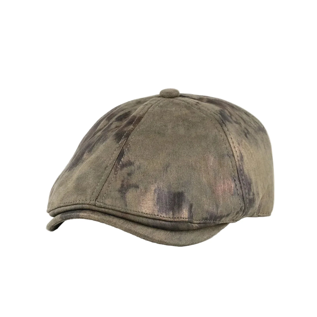 Vintage Tie Dye 6 Panels Newsboy Cap