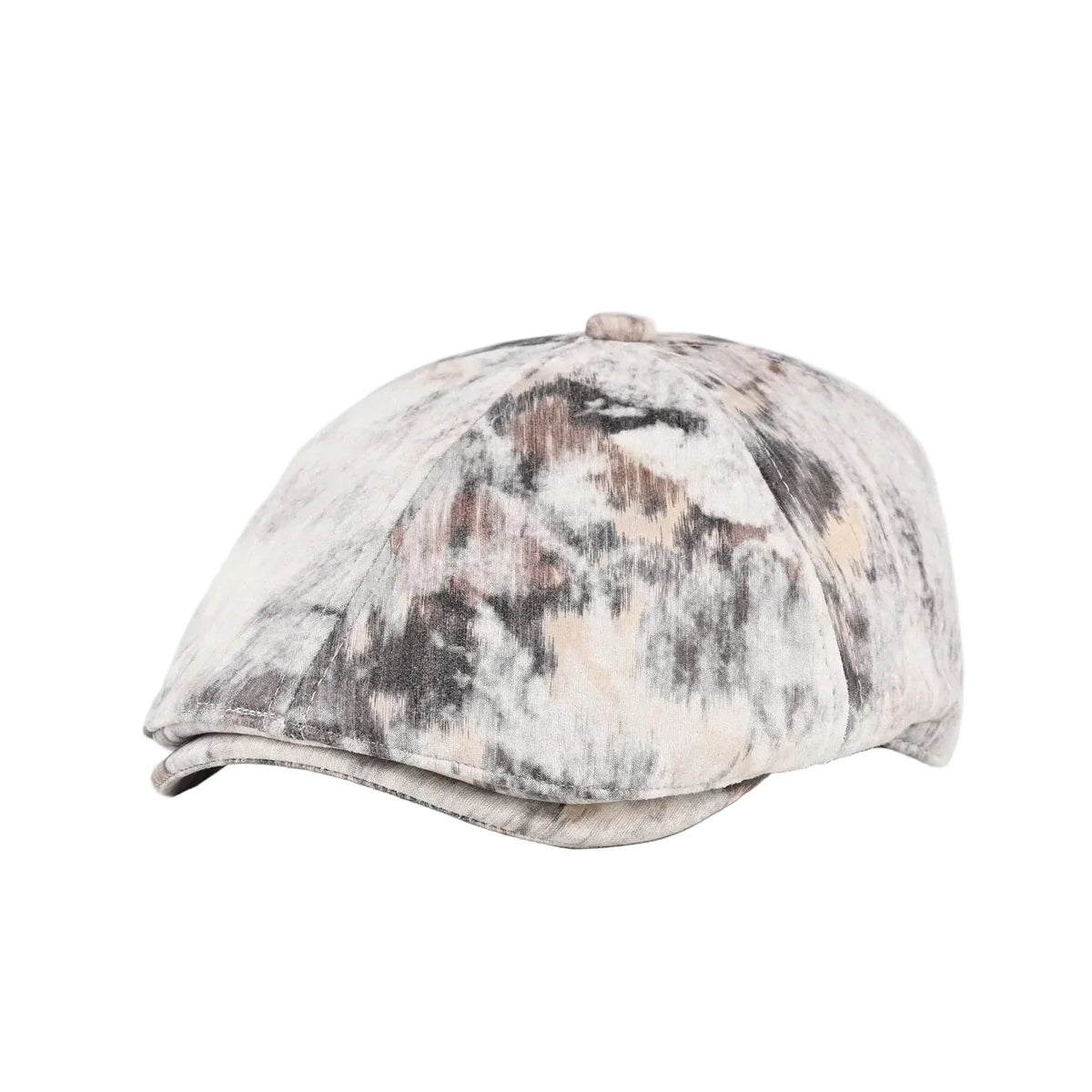 Vintage Tie Dye 6 Panels Newsboy Cap