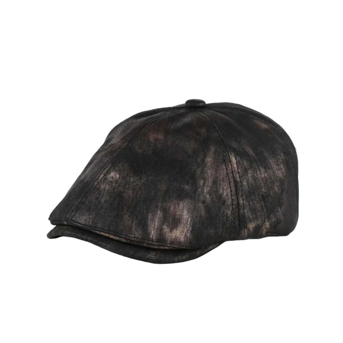 Vintage Tie Dye 6 Panels Newsboy Cap