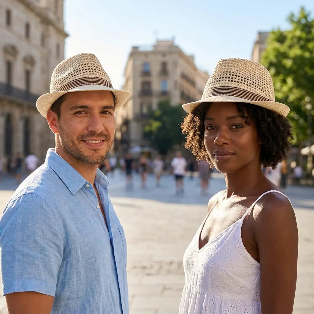 Vito Summer Mesh Trilby Hat