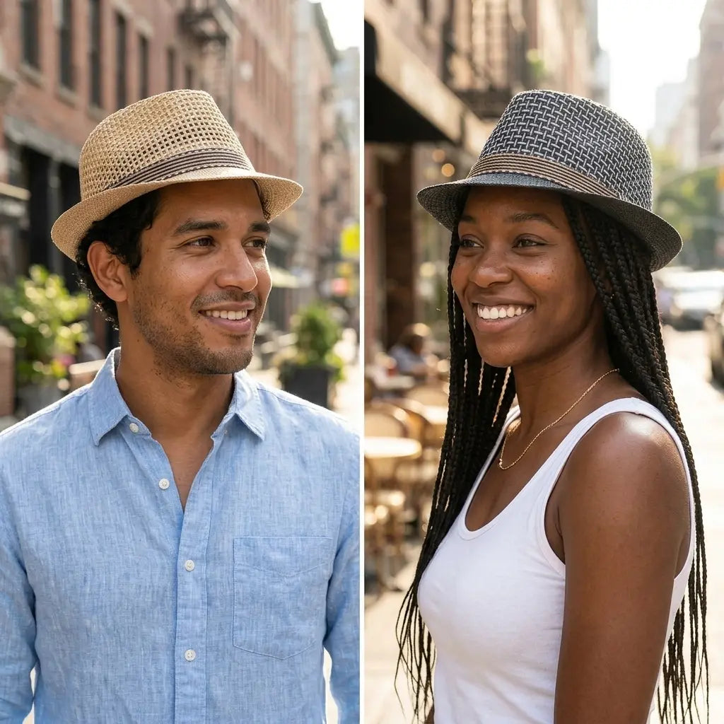 Vito Summer Mesh Trilby Hat