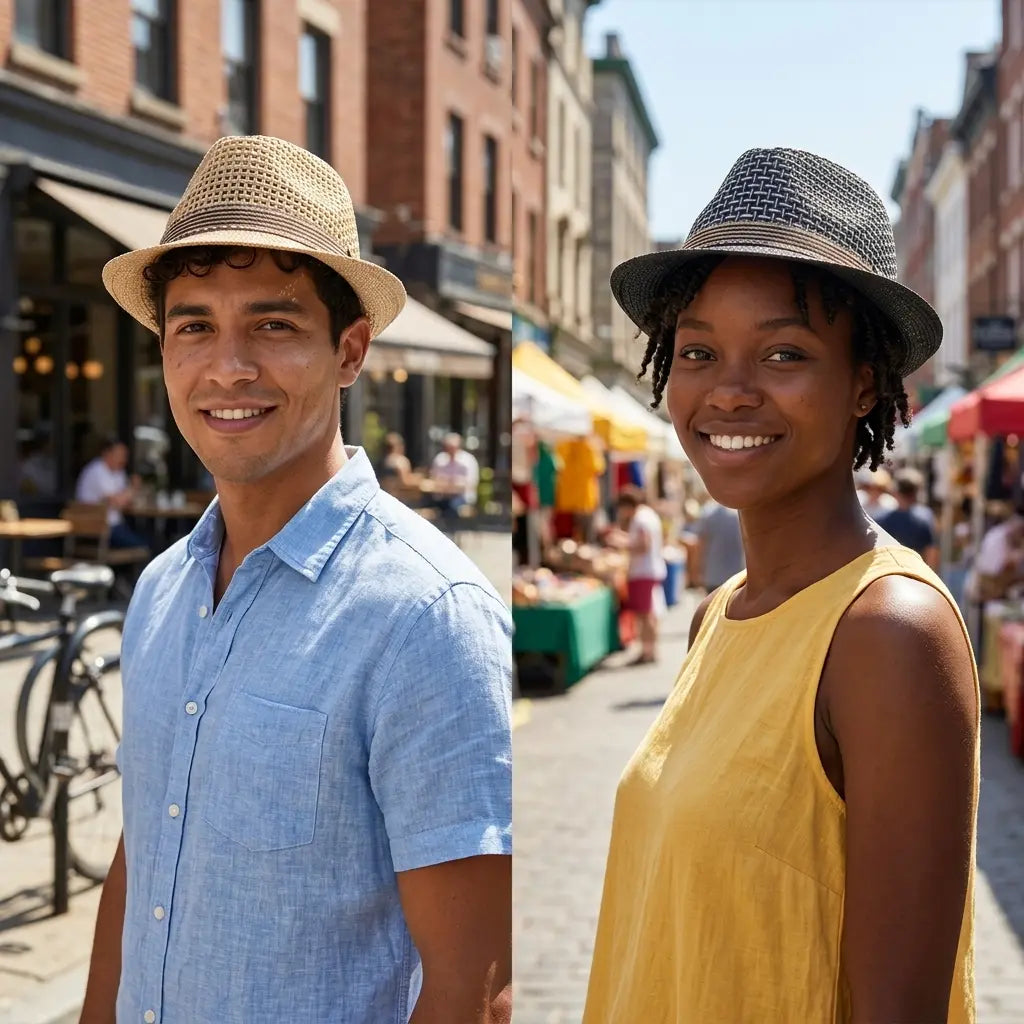 Vito Summer Mesh Trilby Hat