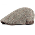Viviani Plaid Flat Cap