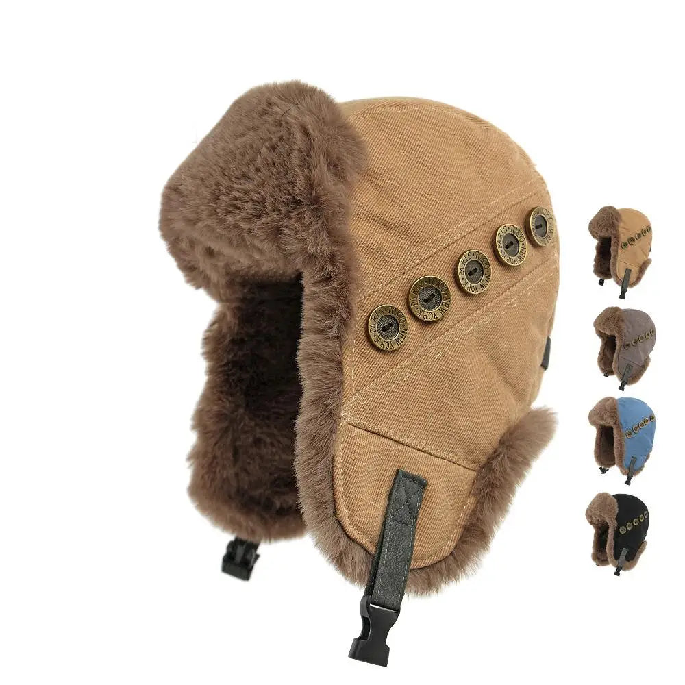 Volga Winter Ushanka Trapper Bomber Hat