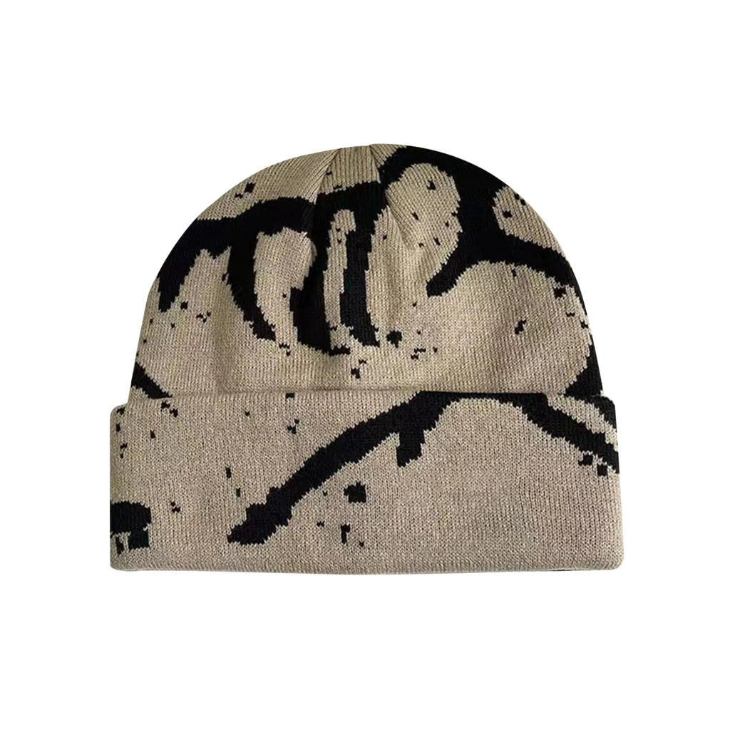Vortex Winter Abstract Beanie
