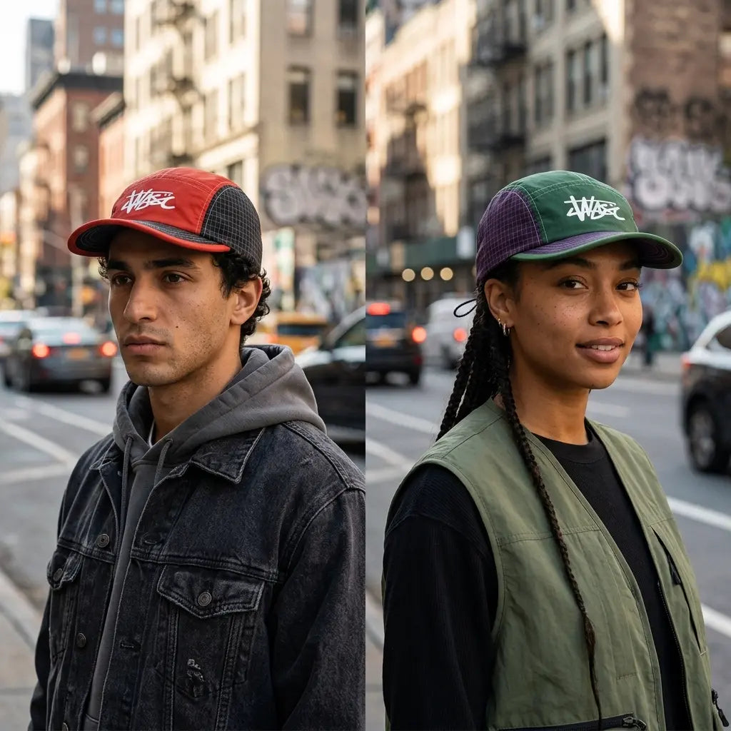 WASA Explorer Patchwork 5-Panels Cap