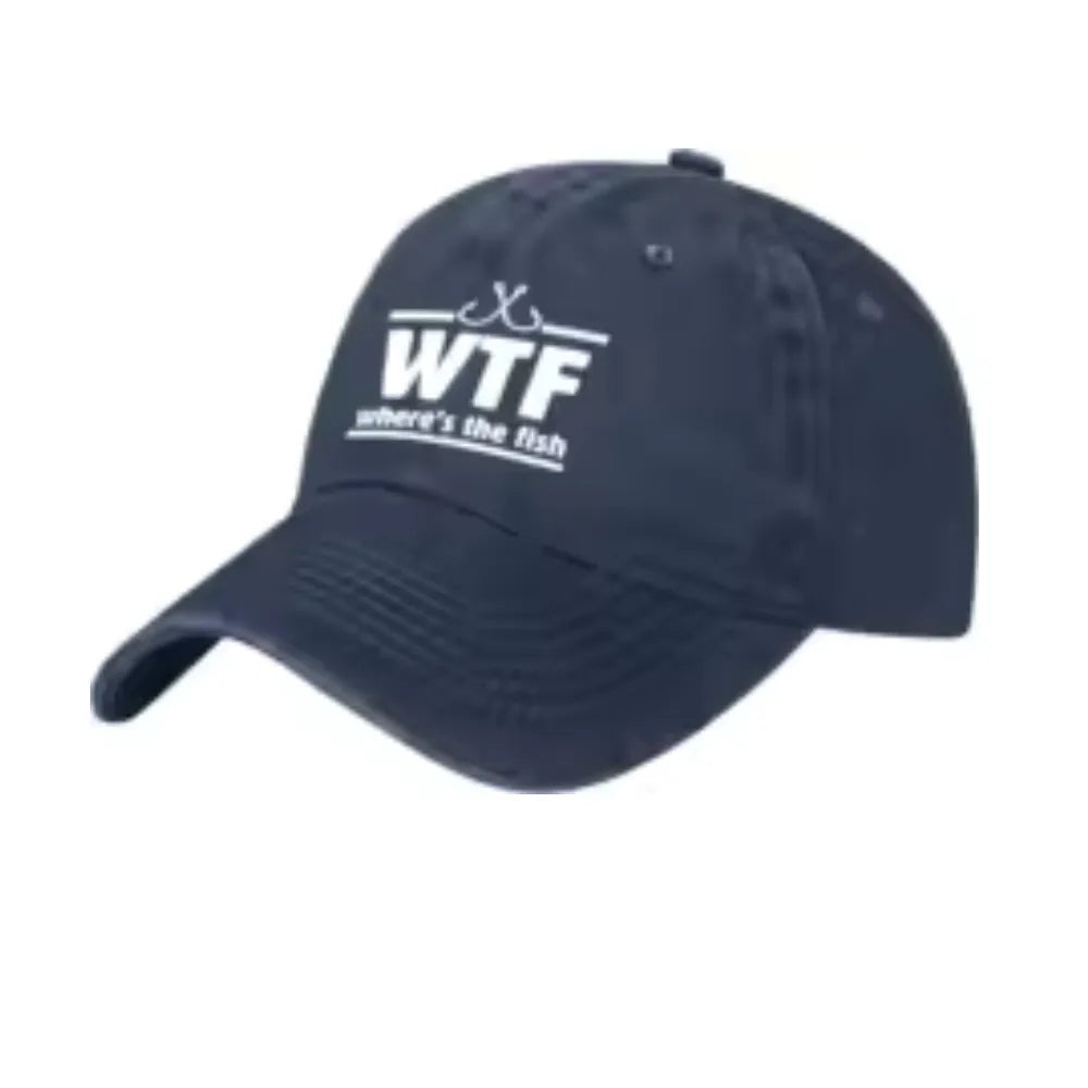 WTF Where The Fish Washed Baseball Cap